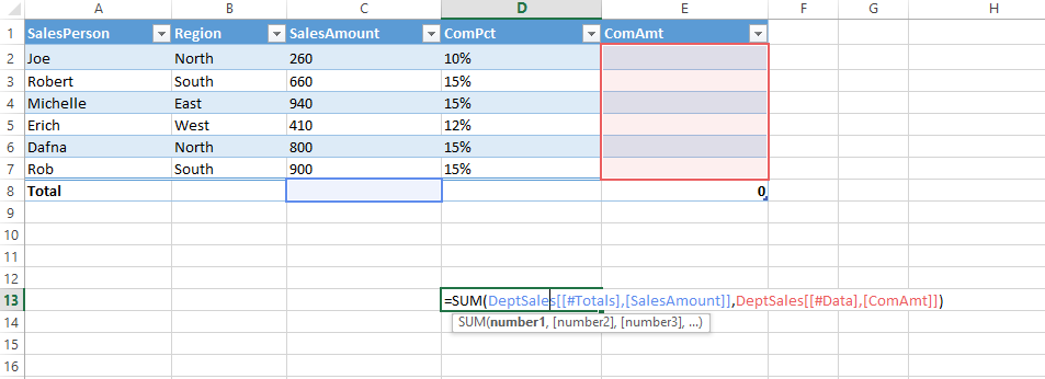 テーブル式の設定 - DioDocs for Excel（ディオドック）ヘルプ | Developer Solutions - メシウス株式会社
