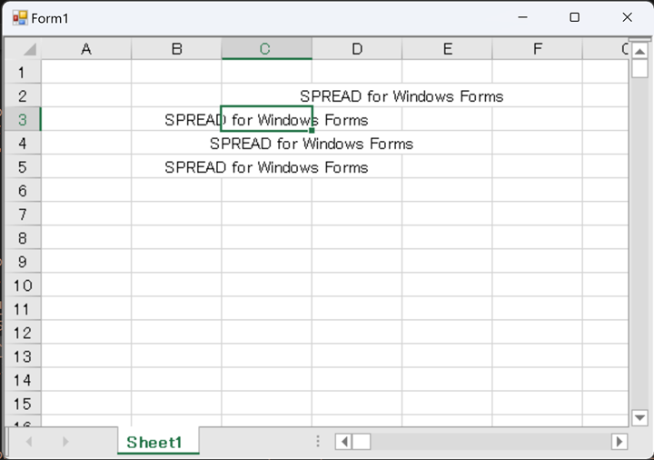 バージョン17.0Jで追加された機能 - SPREAD for Windows Forms 19.0J | Developer Tools ...