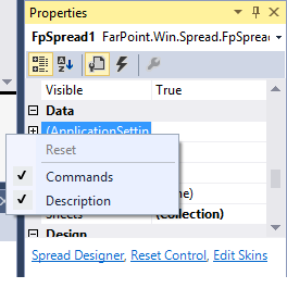 [プロパティ]ウィンドウの使用 - SPREAD for Windows Forms 19.0J | Developer Tools〈開発支援 ...